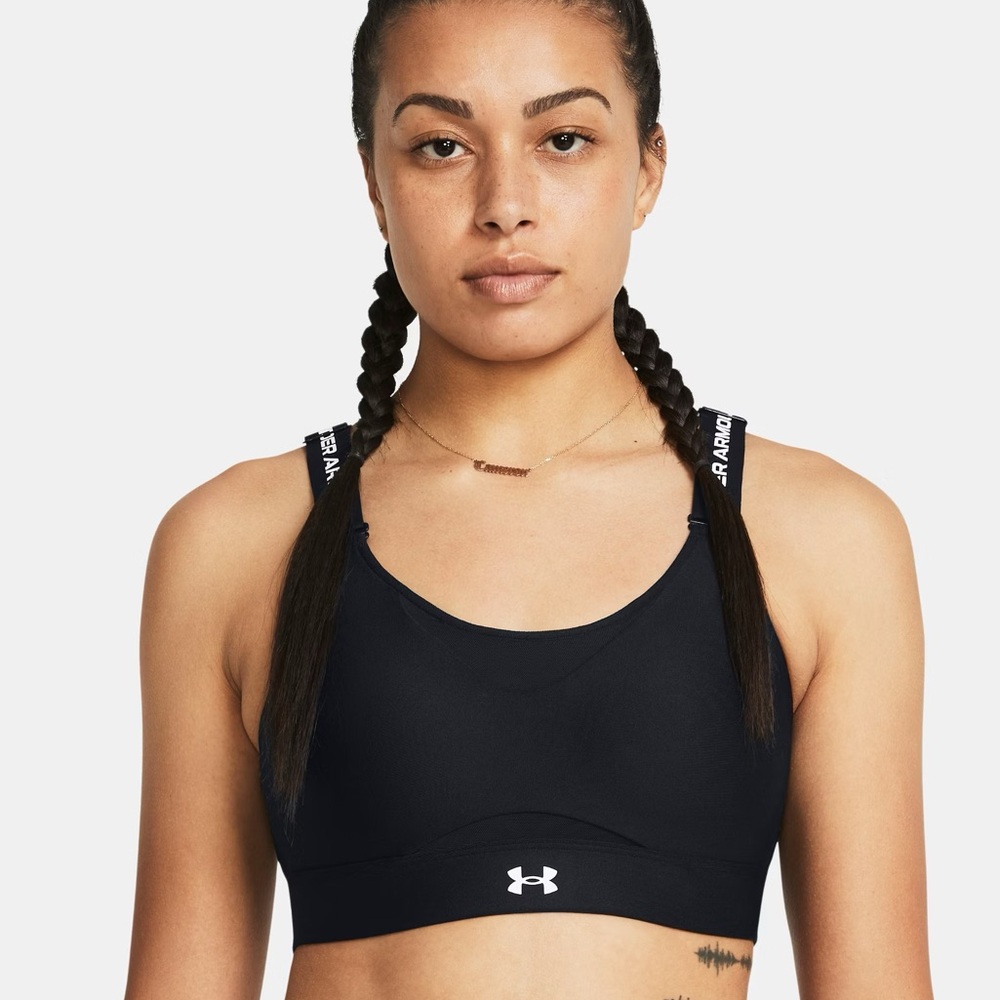 Under Armour Women’s UA Infinity High Zip Sports Bra (Size: XL)(New With Tags)
